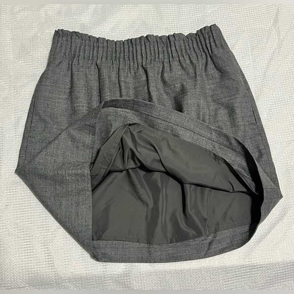 J. Crew Women’s Wool Blend Gray Elastic Waist Skirt, Size 6, NWT - Picture 11 of 13